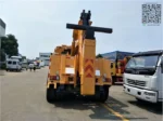 HOWO 76 cab with air conditioning and three-person seating for tow truck operator
