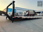 Control handle stick positioned at both sides of truck rear
