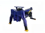 Steel fork towing equipment on wrecker body