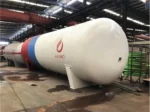 Bullet shaped LPG tank manufactured in China