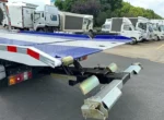 ISUZU chassis and cab of the rollback tow truck