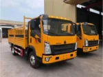 Chengli factory supplier of 4 ton LPG cylinder transport truck