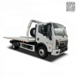 Dual-side linkage hydraulic control handles on the CHENGLI tow truck chassis