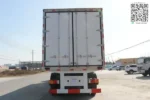 FUWA axle and suspension on refrigerated trailer