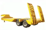 3 axle FUWA 15T wheel and suspension assembly