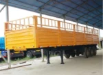 ISO twist lock connections for container cargo semi trailer floor