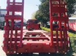 Chengli manufactured lowbed trailer ready for loading cargo