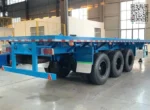 JOST king pin and landing gear on container trailer