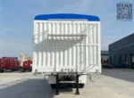 Fence structure and side panels on Chengli cargo trailer