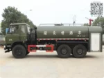 Chengli factory Dongfeng fire truck with 4mm Q235 carbon steel tank and 12.5R20 tires