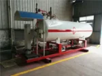 LPG skid station external dimensions 3070x1620x2210mm