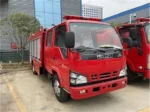 Equipment box with storage compartments and warning light system