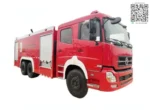 MC13 engine 400 kilowatt power fire truck rear view