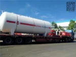25 ton LPG storage tank factory manufacturing scene