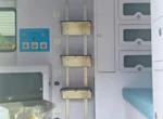 IVECO F1CE8481M diesel engine compartment of the mobile clinic