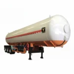 Three FUWA 13T axles and 12R22.5 tubeless tires assembly