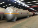 50,000L ammonia storage tank certification plate