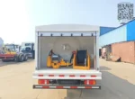 Chengli 5000L LPG bobtail delivery truck in warehouse