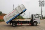 Chengli 4x2 garbage truck on road application