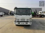 Chengli rear loader garbage truck discharge rear door