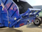 Side view of 10-ton waste collection truck