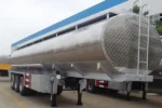 Anti-static ground wire safety system on fuel trailer