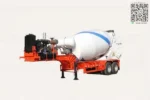 Wheels and landing gear on trailer