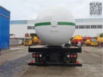 Emergency cut-off valves on LPG semi trailer