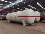 25 metric ton capacity LPG tank side view