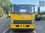Side profile of 3 ton wrecking truck