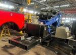 Synthetic rope or steel cable reel assembly