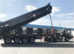 JOST king pin and landing gear on dump semi-trailer