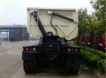Complete Chengli side tipper dump trailer with spare tire carrier