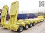 Factory direct 150 ton capacity lowbed semi trailer unit