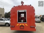 Foam system component visible on the sprinkler fire truck chengli