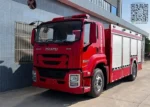 ISUZU chassis cab of 6 ton foam fire truck