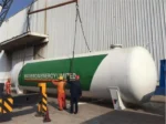 Design pressure 1.77 MPa Chengli LPG storage vessel