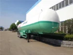 JOST landing leg support mechanism at front of trailer
