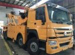 Chengli factory Sinotruk HOWO rotary boom wrecker unit