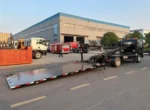 Complete towing package includes auxiliary trolley and fastening straps
