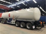 Tank head and thermal insulation coating detail