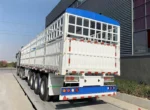 Front cab connection point on 80 ton fence trailer