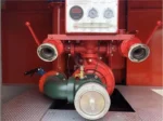 Complete exterior view of Dongfeng 10tons fire truck by Chengli