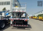 Chengli ISUZU Giga bucket truck on construction site