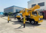 Complete HOWO aerial work truck ready for export shipment