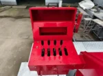 Hydraulic control valve bank with waterproof protective boots