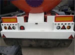 LPG tanker chassis with JOST landing leg and tool boxes