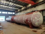 Industrial LPG transport tanker on road application
