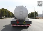 LPG tank body construction on HOWO truck