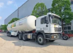 LPG tank trailer undercarriage and bogie suspension system